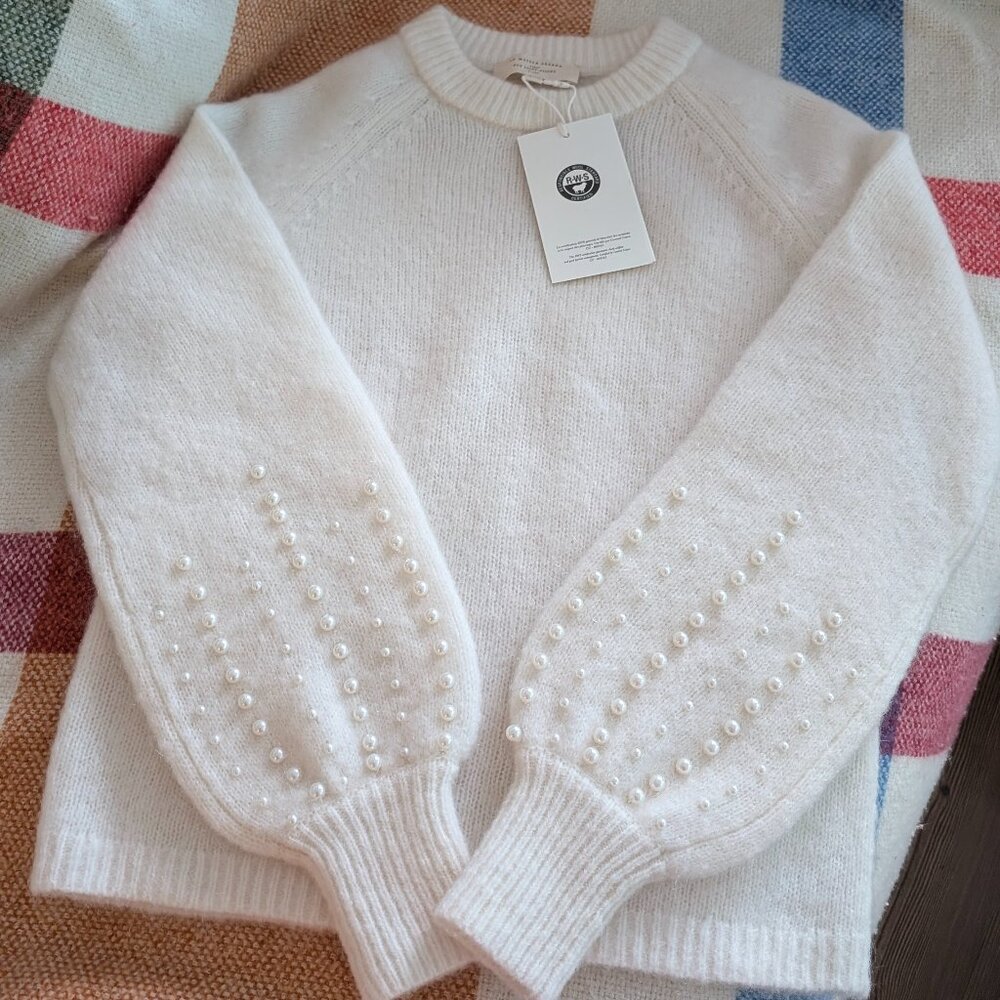 Sezane Ridley Jumper - Ecru - XXS (NWT) - Picture 5 of 16